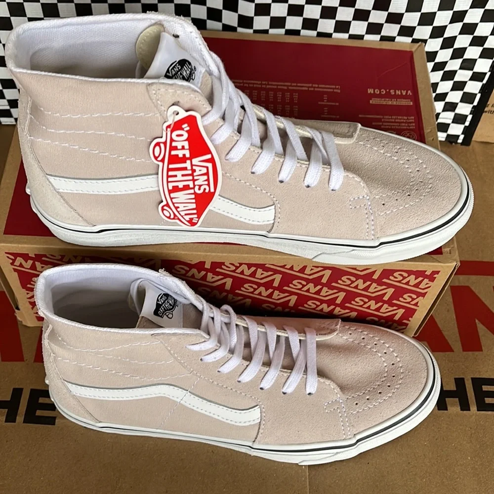 Vans Sk8-Hi Tapered Suede/Canvas Lilac Ash WMNS sneakers - Picture 3 of 16